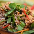 Spicy Chicken Salad (Nab Kai)