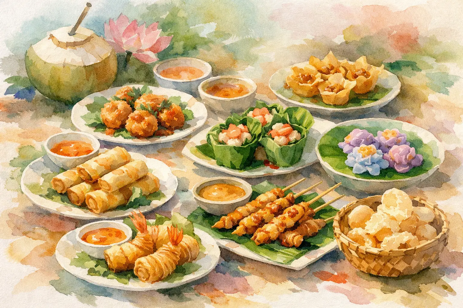 12 Thai Appetizers for Dinner That Work