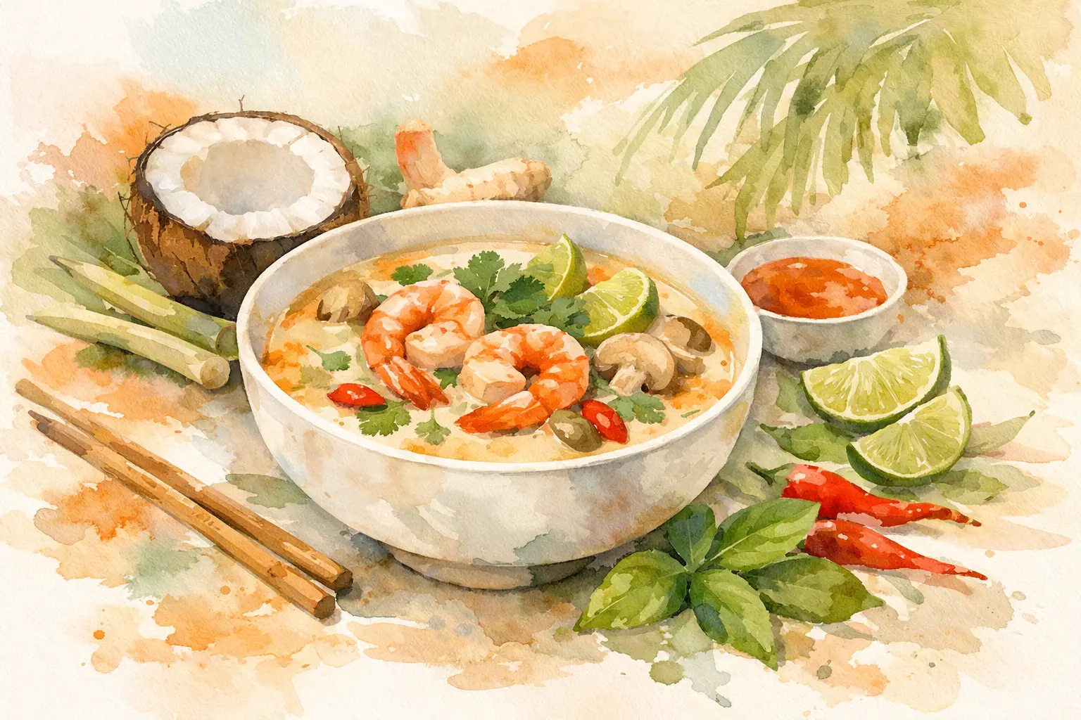 Thai Soup With Coconut Milk: What to Order