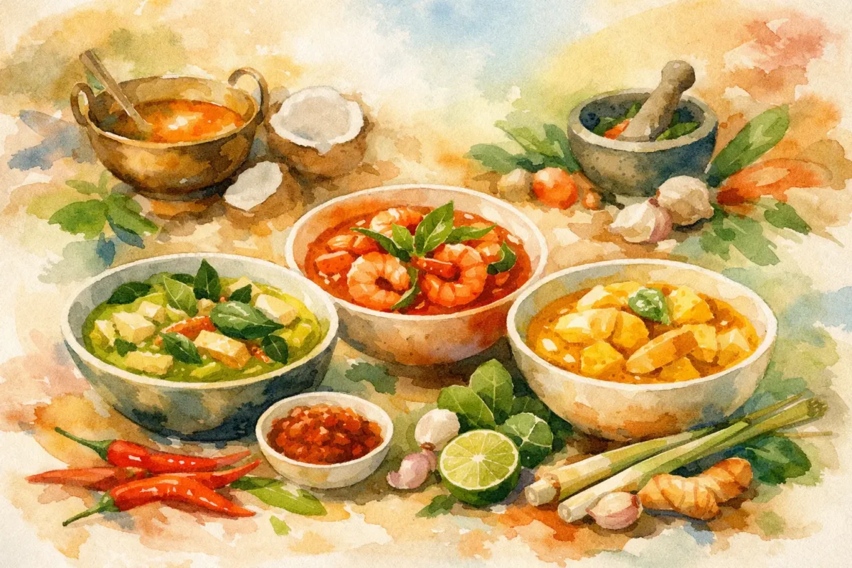 A Guide to Thai Curry Flavors