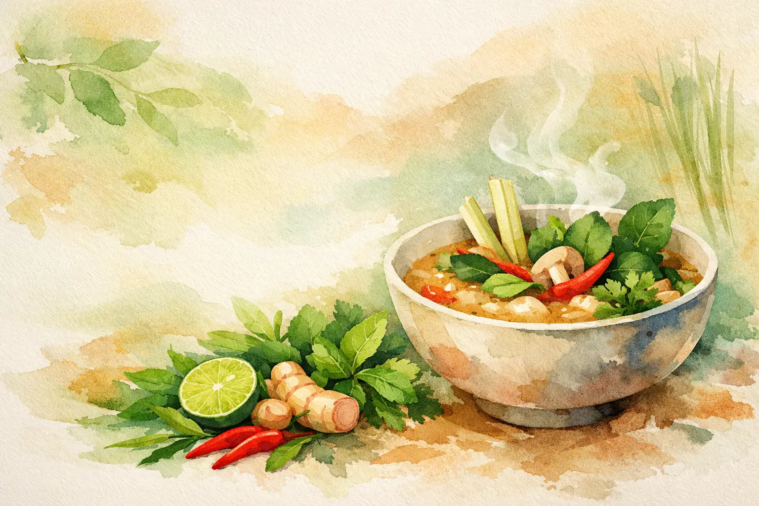 Thai Herbs in Soup and Why They Matter