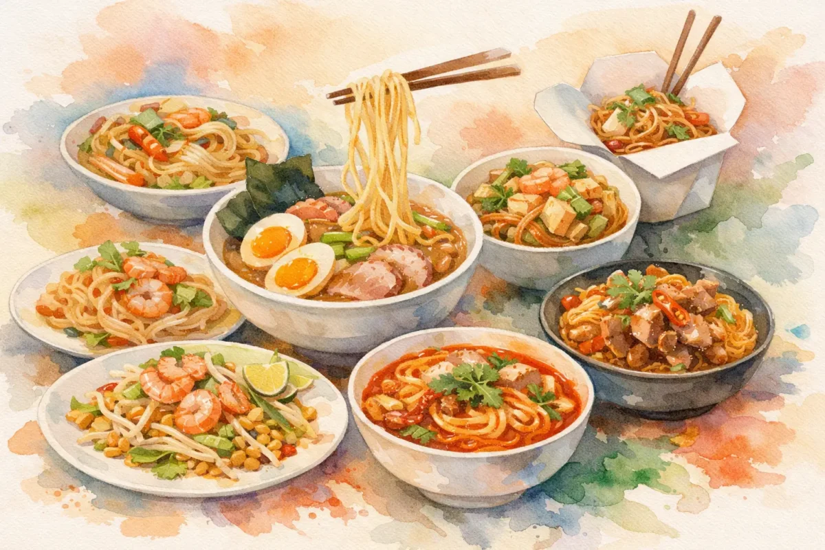 10 Best Noodle Dishes for Takeout