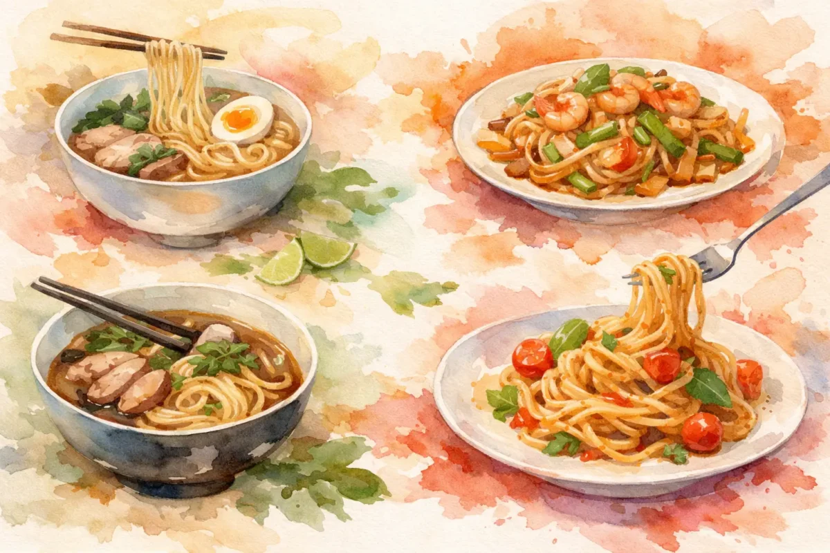 How to Choose Noodle Dishes You’ll Love